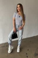 Bluzka damska BG Sisi | biały