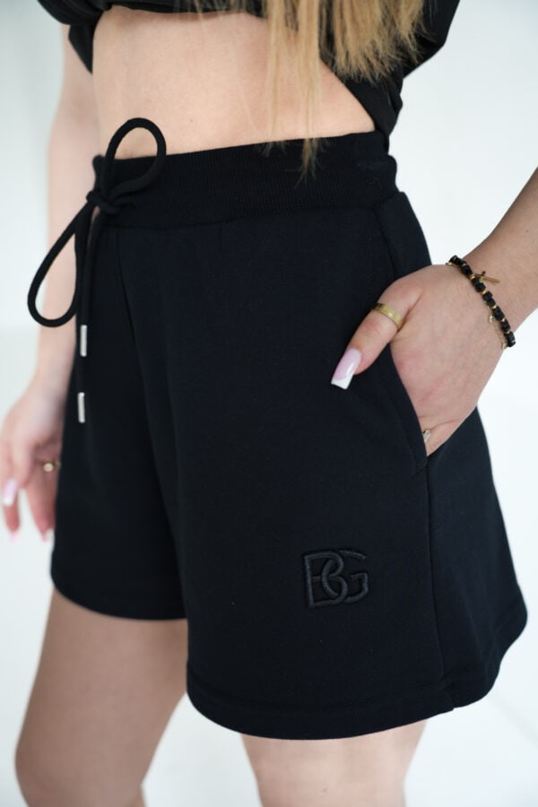 Szorty damskie BG Bills | czarny