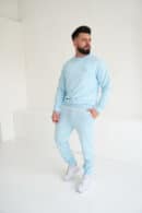 Bluza męska BG Basic | błękit Bluza męska BG Basic | błękit