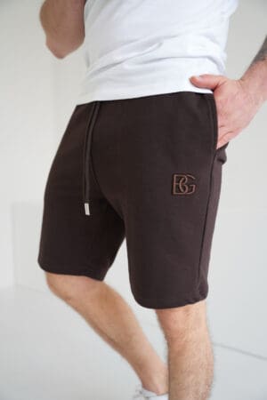 Szorty męskie BG Shazam | gorzka czekolada