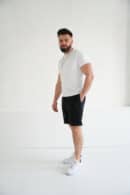 Szorty męskie BG Shazam | czarny Szorty męskie BG Shazam | czarny