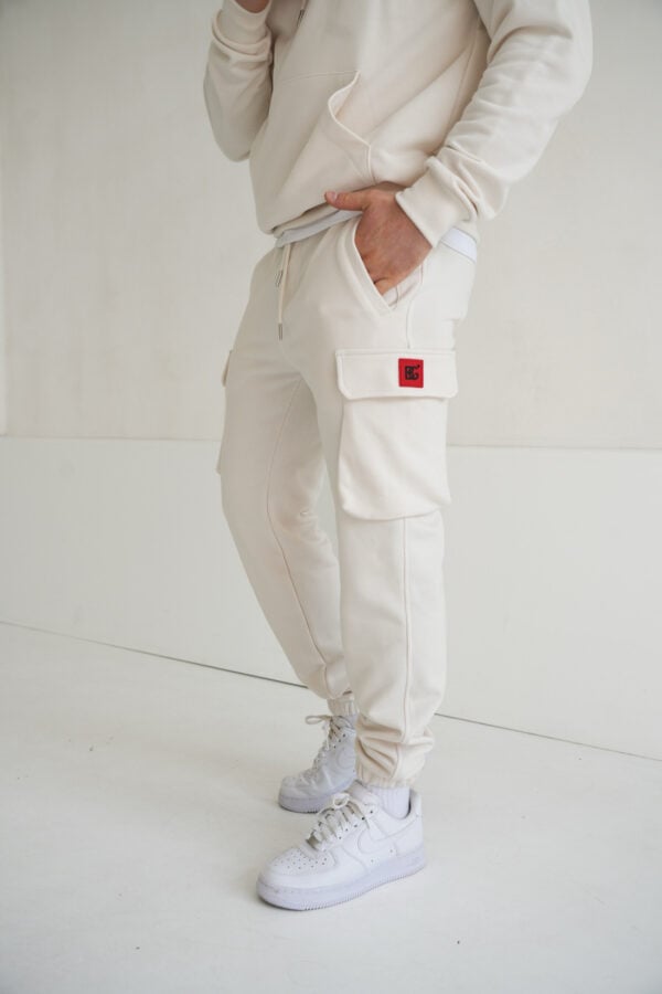 Spodnie męskie BG Palermo | kokos