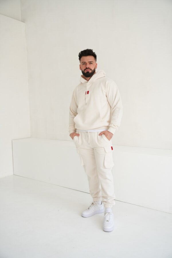 Spodnie męskie BG Palermo | kokos