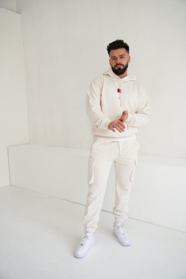 Spodnie męskie BG Palermo | kokos