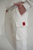 Spodnie męskie BG Palermo | kokos