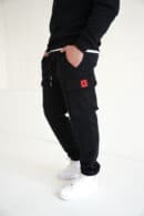 Spodnie męskie BG Palermo | czarny