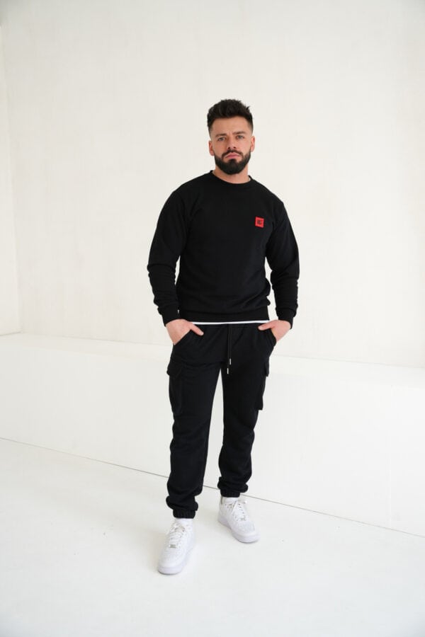 Spodnie męskie BG Palermo | czarny