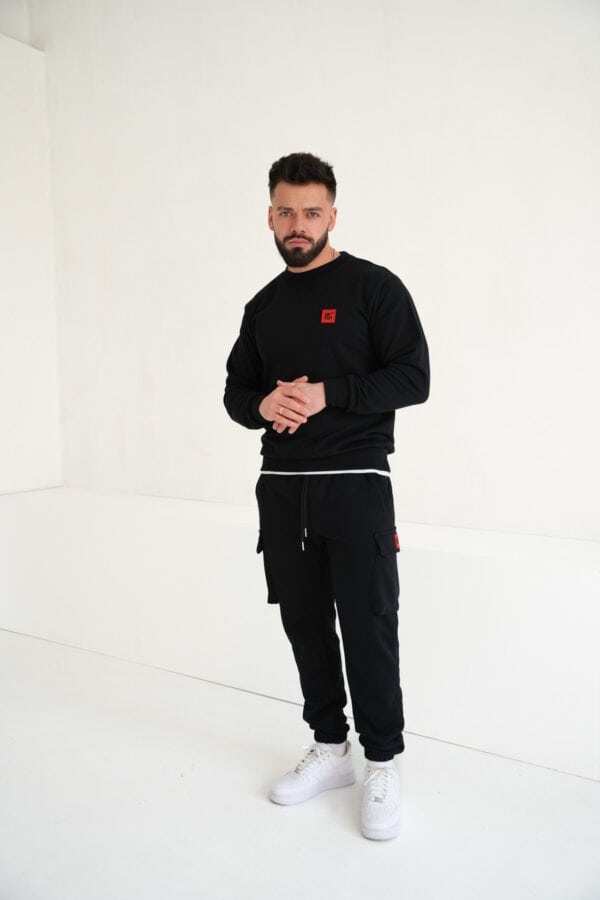 Spodnie męskie BG Palermo | czarny