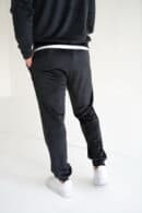 Spodnie welurowe męskie BG Glenn | czarny