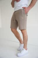 Szorty męskie BG Shazam | ciemny beż