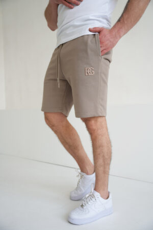 Szorty męskie BG Shazam | ciemny beż