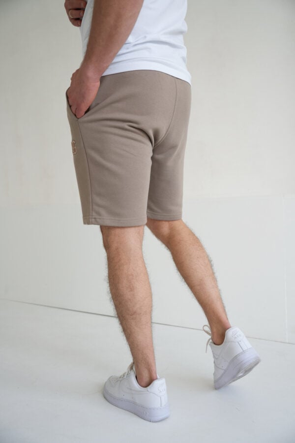 Szorty męskie BG Shazam | ciemny beż