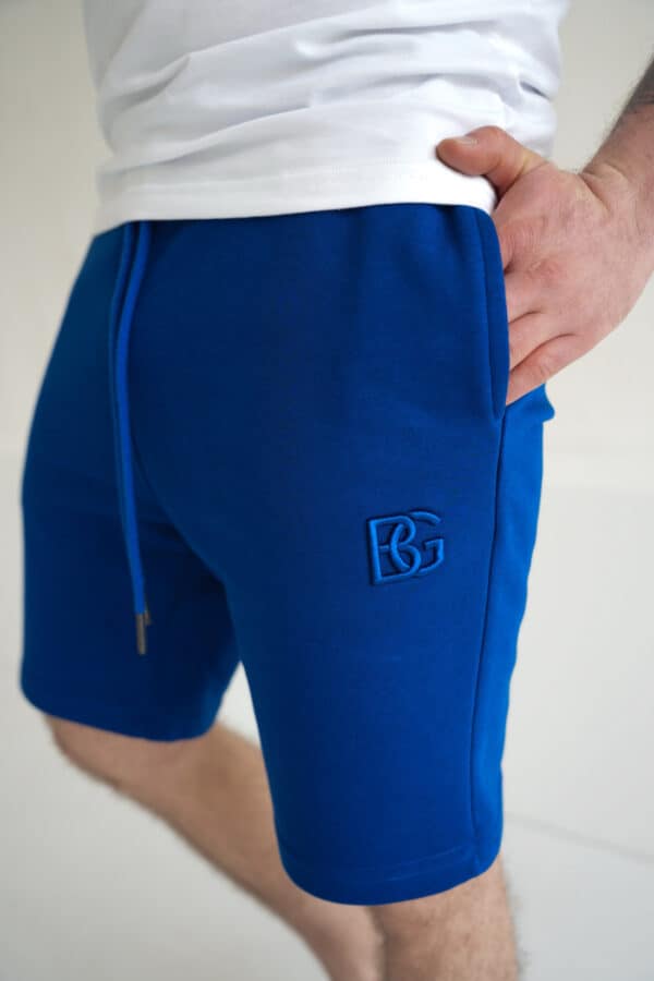 Szorty męskie BG Shazam | ciemny chaber