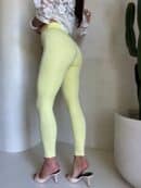 Legginsy GYM - bananowe