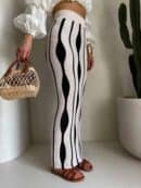 Spódnica APULIA – beżowo-czarna