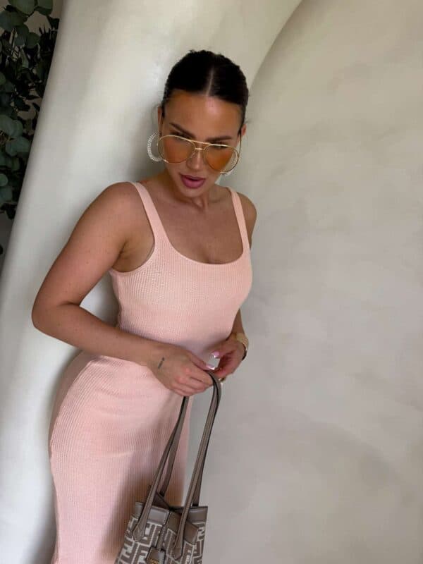 Sukienka NADI - morela