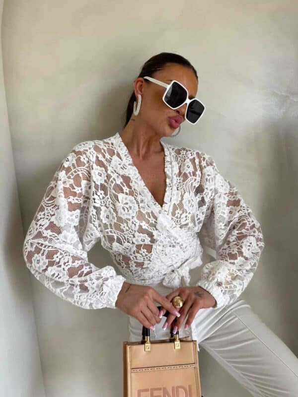 Kimono KORONKA - ecru Kimono KORONKA - ecru