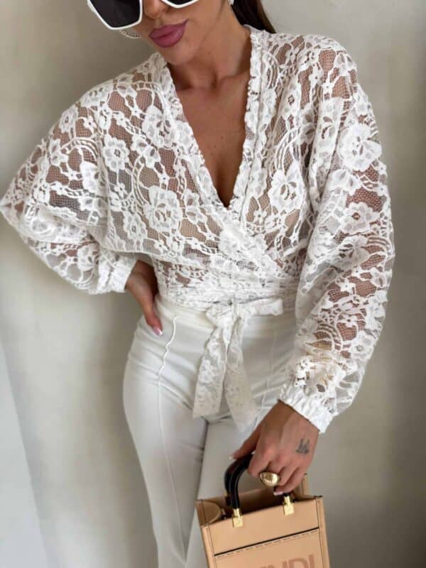 Kimono KORONKA - ecru Kimono KORONKA - ecru