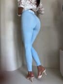 Legginsy GYM - baby blue