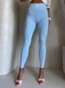 Legginsy GYM - baby blue