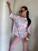 Bluzka MARMARIS print - piwonia