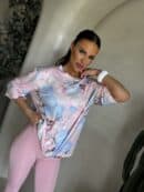 Bluzka MARMARIS print - piwonia