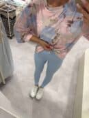 Bluzka MARMARIS print - piwonia