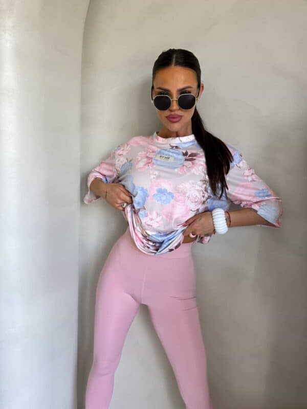 Bluzka MARMARIS print - piwonia