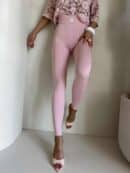 Legginsy GYM - jasny róż