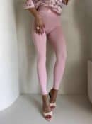 Legginsy GYM - jasny róż