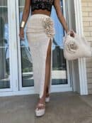 Spódnica MALIBU – jasny beż