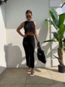 Komplet FLORIDA - czarny