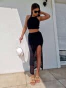 Komplet CYPRUS - czarny