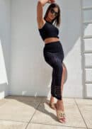 Komplet CYPRUS - czarny