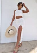 Komplet CYPRUS - ecru