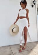 Komplet CYPRUS - ecru