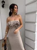 Sukienka ALOHA - ciemny beż Sukienka ALOHA - ciemny beż