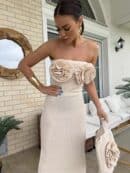 Sukienka ALOHA - jasny beż Sukienka ALOHA - jasny beż