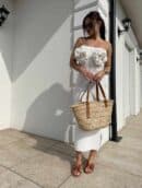 Sukienka ALOHA - ecru