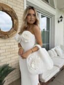 Sukienka ALOHA - ecru