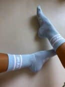 Skarpetki LOGO – baby blue