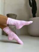 Skarpetki LOGO – różowe