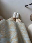 Bluzka MARMARIS print ornament brokat - niebieski Bluzka MARMARIS print ornament brokat - niebieski