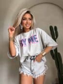 T-shirt BY ME jeans – szary T-shirt BY ME jeans – szary