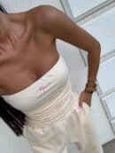 Top MAVEN - waniliowy Top MAVEN - waniliowy