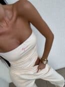 Top MAVEN - waniliowy Top MAVEN - waniliowy