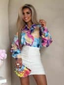 Koszula OVER SPRING wiskoza – flowers