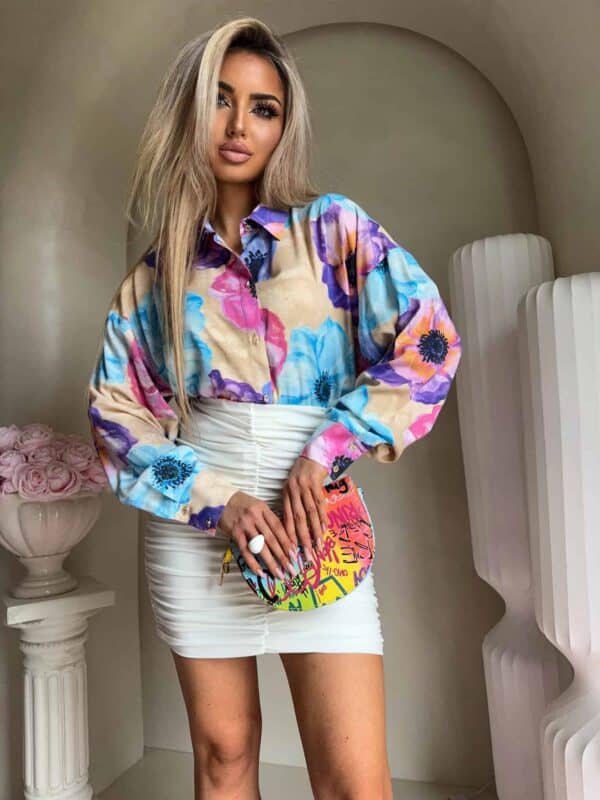 Koszula OVER SPRING wiskoza – flowers