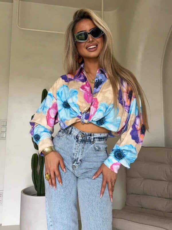 Koszula OVER SPRING wiskoza – flowers