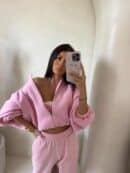 Bluza BESTIE - różowa